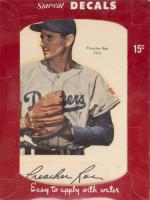 1952 Star-Cal Decals Type 1 #79-F Preacher Roe Baseball Card