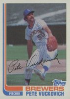 1982 Topps #643 Pete Vuckovich Baseball Card