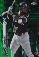 2020 Topps Chrome #60 Luis Robert Green Wave Refractor Baseball Card