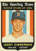 1959 Topps #146 Jerry Zimmerman Baseball Card