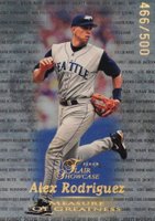 1999 Flair Showcase Measure of Greatness #13 Alex Rodriguez Baseball Card
