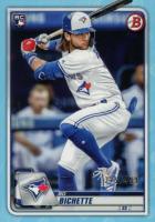 2020 Bowman #52 Bo Bichette Sky Blue Baseball Card