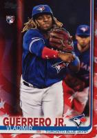 2019 Topps Update  #US1 Vladimir Guerrero Jr. Throwing-Independence Day Baseball Card