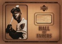 2001 Upper Deck Hall of Famers Cooperstown Collection Bat #B-HA Hank Aaron Bat Baseball Card