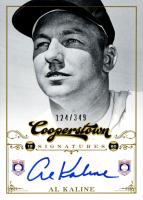 2012 Panini Cooperstown Signatures #HOFAL Al Kaline Baseball Card