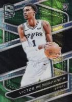 2023 Panini Spectra #137 Victor Wembanyama Green International Basketball Card