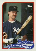 1989 Topps #700 Don Mattingly Baseball Card