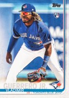2019 Topps Complete Set #700 Vladimir Guerrero Jr. Fielding Baseball Card