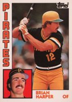 1984 Topps #144 Brian Harper Baseball Card