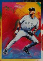 1997 Topps Gallery Peter Max Serigraphs #PM1 Derek Jeter Baseball Card