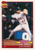 1991 Topps Traded #82T Jack Morris Baseball Card