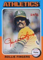 2024 Topps Heritage Real One Autographs #ROARF Rollie Fingers Red Ink Baseball Card