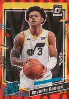 2023 Panini Donruss Optic #223 Keyonte George Red Seismic Basketball Card