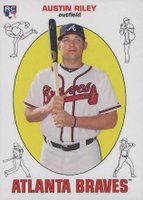 2019 Topps Throwback Thursday #312 Austin Riley Baseball Card