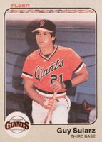 1983 Fleer #273 Guy Sularz Baseball Card