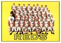 1967 Topps #407 Cincinnati Reds Baseball Card
