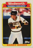 1991 Woolworth #1 Barry Bonds Baseball Card
