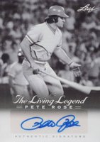 2012 Leaf Pete Rose Living Legend Autographs #AU23 Pete Rose Baseball Card