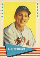 1961 Fleer #20 Paul Derringer Baseball Card