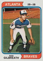 1974 Topps #93 Rod Gilbreath Baseball Card