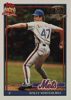 1991 Topps Desert Shield #557 Wally Whitehurst Baseball Card