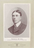1902 Sporting Life Cabinets #457a Fred Mitchell Philadelphia 1902 Baseball Card