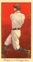 1916 Mothers' Bread # Happy Felsch Picture is Ray Demmitt Baseball Card