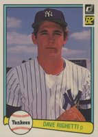 1982 Donruss #73 Dave Righetti Baseball Card