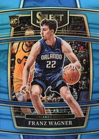 2021 Panini Select #15 Franz Wagner Light Blue Prizm Basketball Card