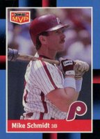 1988 Donruss MVP #BC-4 Mike Schmidt Baseball Card