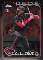 2024 Topps Chrome #44 Elly de La Cruz Baseball Card