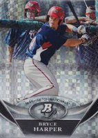 2011 Bowman Platinum Prospects #BPP1 Bryce Harper Xfractor Baseball Card