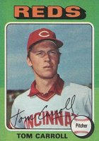 1975 Topps #507 Tom Carroll Baseball Card