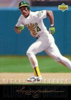1993 Upper Deck Clutch Performers #R12 Rickey Henderson Baseball Card