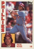 1984 Topps Tiffany #300 Pete Rose Baseball Card