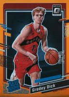 2023 Panini Donruss Optic #212 Gradey Dick Orange Basketball Card