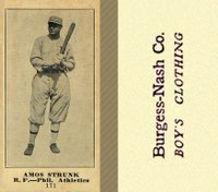1916 Burgess-Nash Co. #171 Amos Strunk Baseball Card