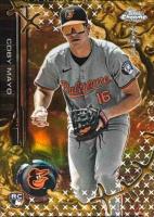 2025 Topps Chrome X Cactus Jack #38 Coby Mayo Gold Refractor Baseball Card