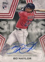 2023 Topps Baseball Stars Autographs #BSABN Bo Naylor Series 2 Baseball Card