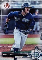 2017 Bowman Draft #BD154 Kyle Lewis Baseball Card