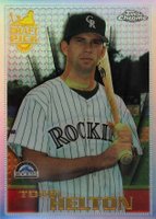 1996 Topps Chrome #13 Todd Helton Refractor Baseball Card