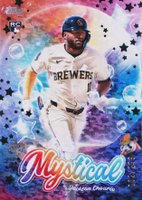 2024 Topps Update Mystical #MYS20 Jackson Chourio Black Baseball Card