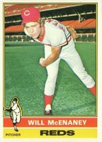 1976 Topps #362 Will McEnaney Baseball Card