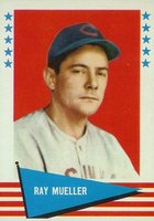 1961 Fleer #128 Ray Mueller Baseball Card
