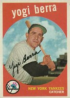 1959 Topps #180 Yogi Berra Baseball Card