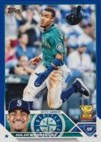 2023 Topps #330 Julio Rodriguez Royal Blue Baseball Card