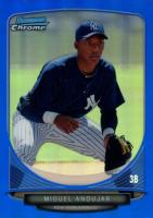 2013 Bowman Chrome Prospects #BCP160 Miguel Andujar Blue Refractor Baseball Card
