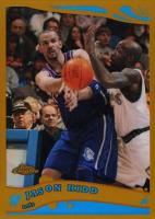 2005 Topps Chrome #32 Jason Kidd Gold Refractor Basketball Card