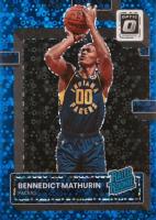 2022 Panini Donruss Optic #209 Bennedict Mathurin Fast Break Blue Basketball Card