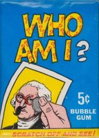 1967 Topps Who am I? #WP Wax Pack Baseball Card